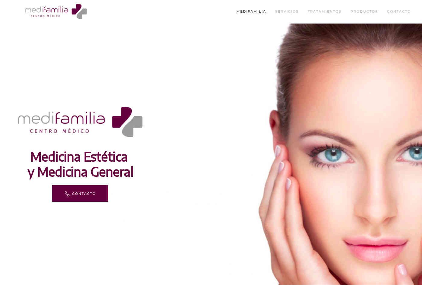 Diseño Web Empresa Clínica Estética